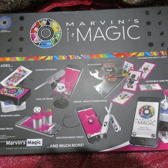 BOGO Marvins iMagic Smart phone interactive magic set Illusions - Picture 4 of 9